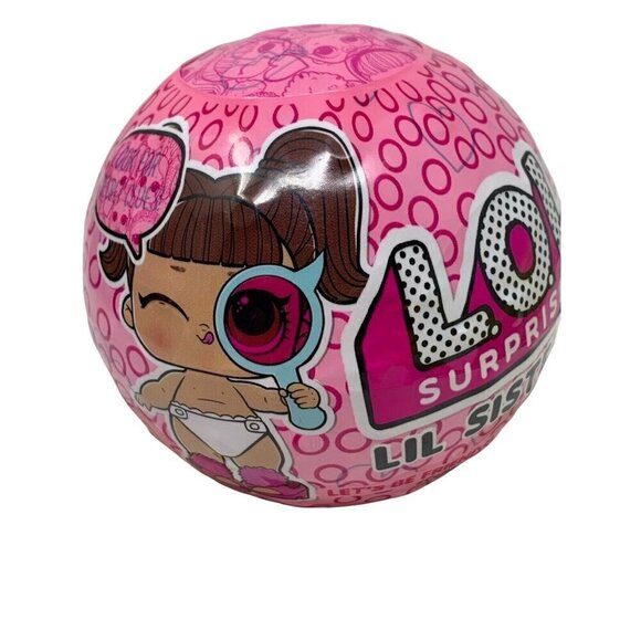 Gold LOL Surprise Doll Eye Spy Underwraps Series 4 Lil Sisters Toy Gift Original - Picture 1 of 7